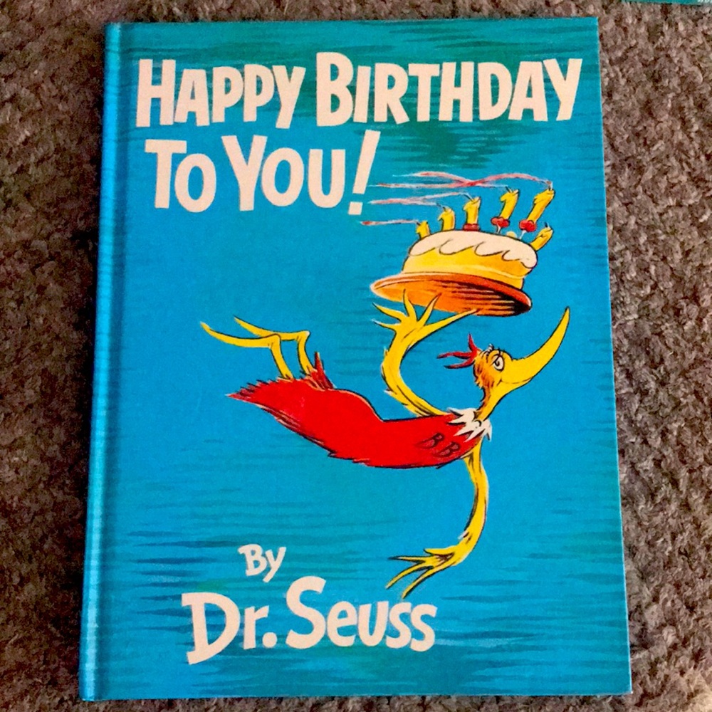 🟦Like New Dr. Seuss 'Happy Birthday To You!' Book
